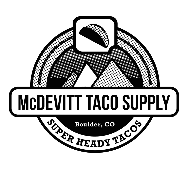 McDevitt Taco Supply circular badge logo
